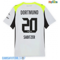 Camisa de time de futebol Borussia Dortmund Marcel Sabitzer #20 Replicas 2º Equipamento 2025-26 Manga Curta